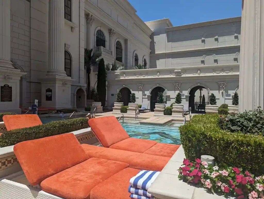 Bacchus Pool at Caesars Palace Las Vegas