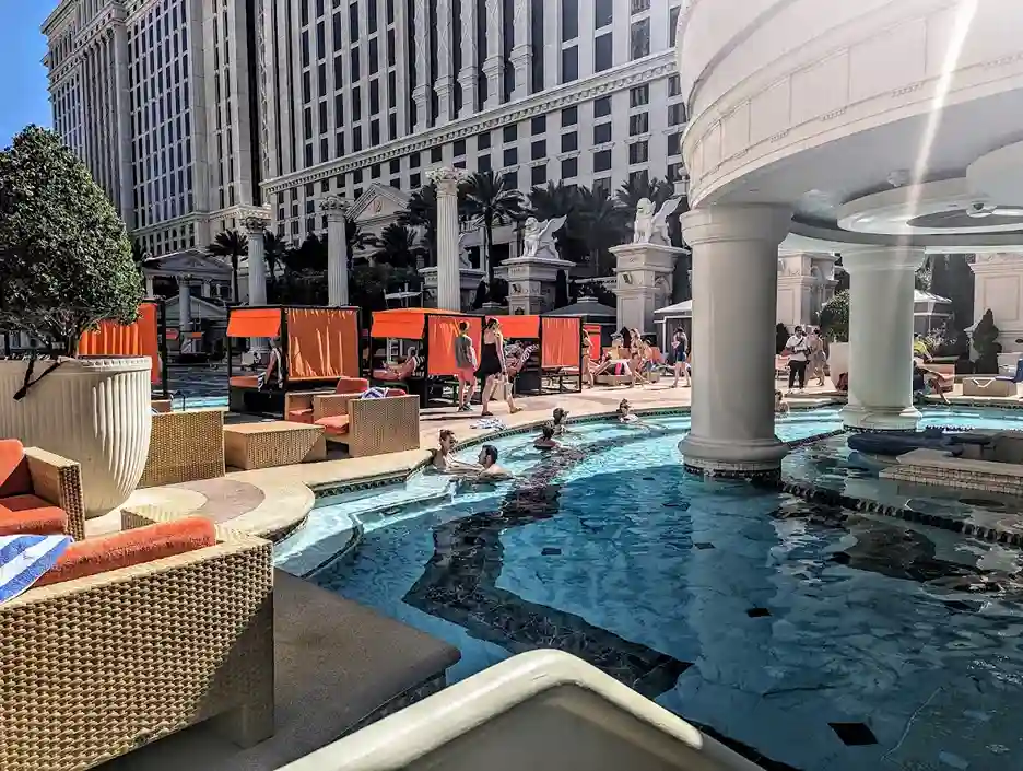 Fortuna Pool at Caesars Palace Las Vegas