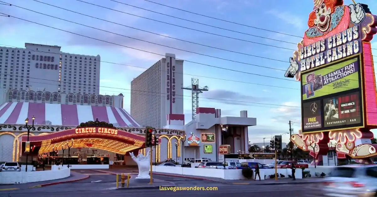 Free Parking at Circus Circus Las Vegas - Self-Park Rates, RV Park & Valet