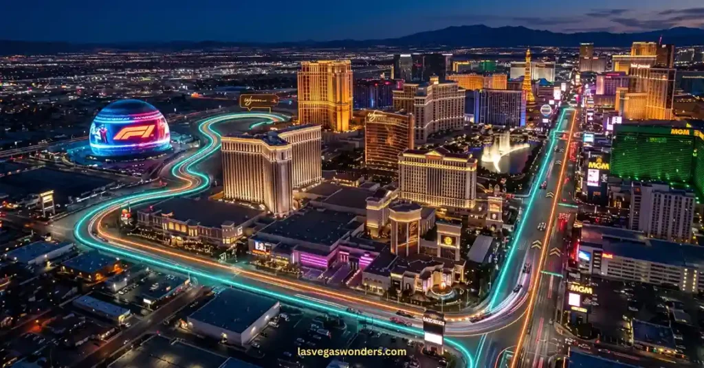Las Vegas F1 Track Map - Circuit, Route & Turns