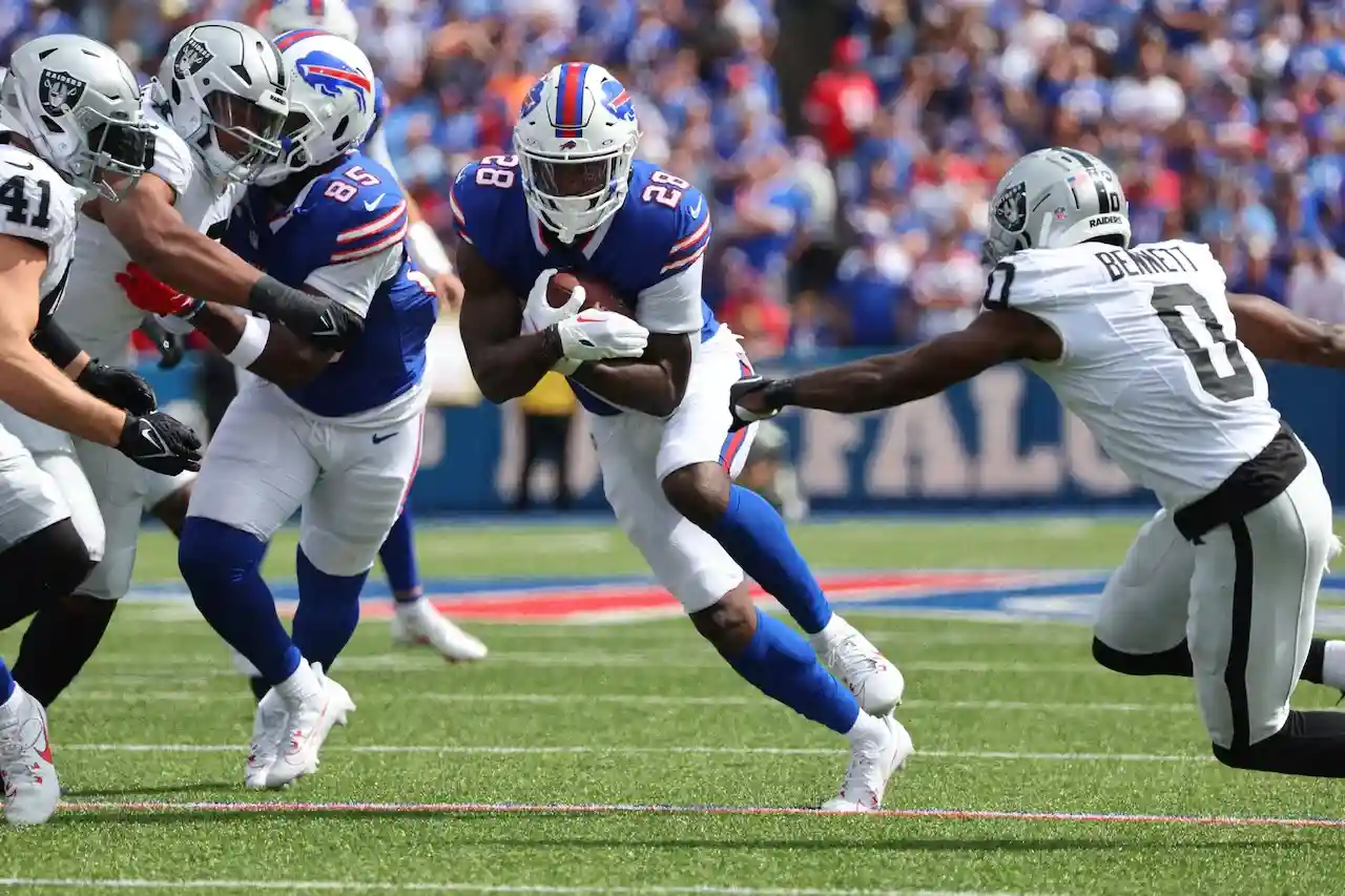 Las Vegas Raiders and Buffalo Bills