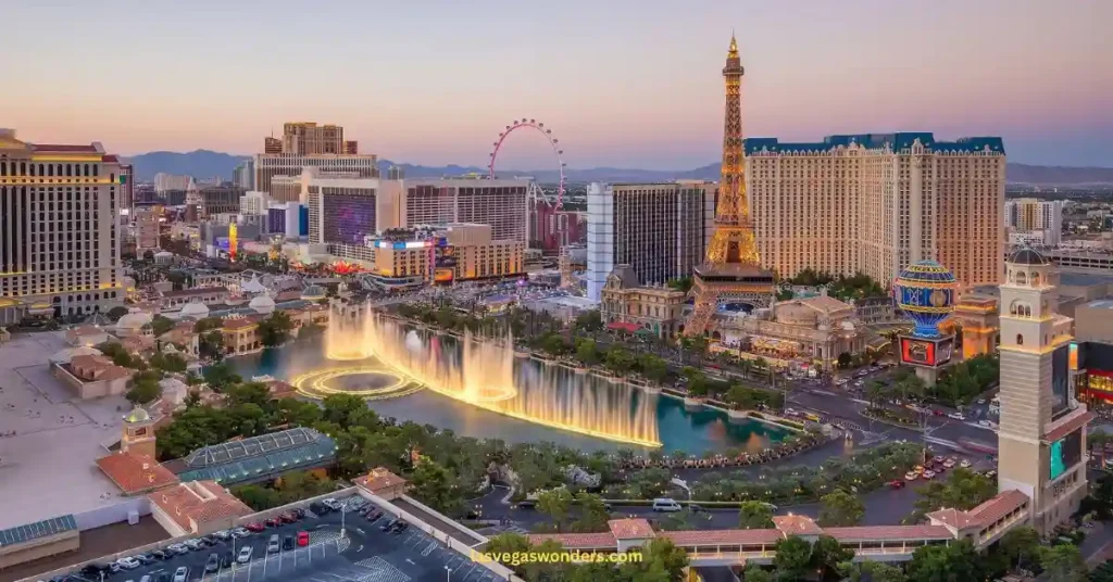 Las Vegas Strip Map