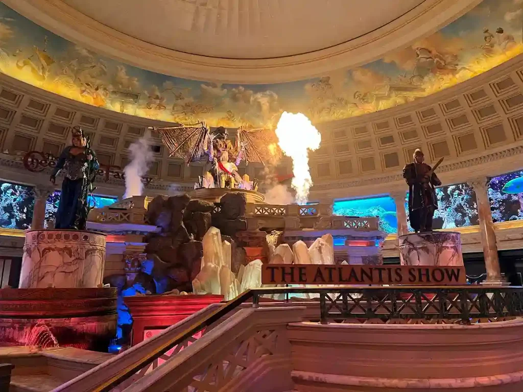 The Fall of Atlantis at Caesars Palace