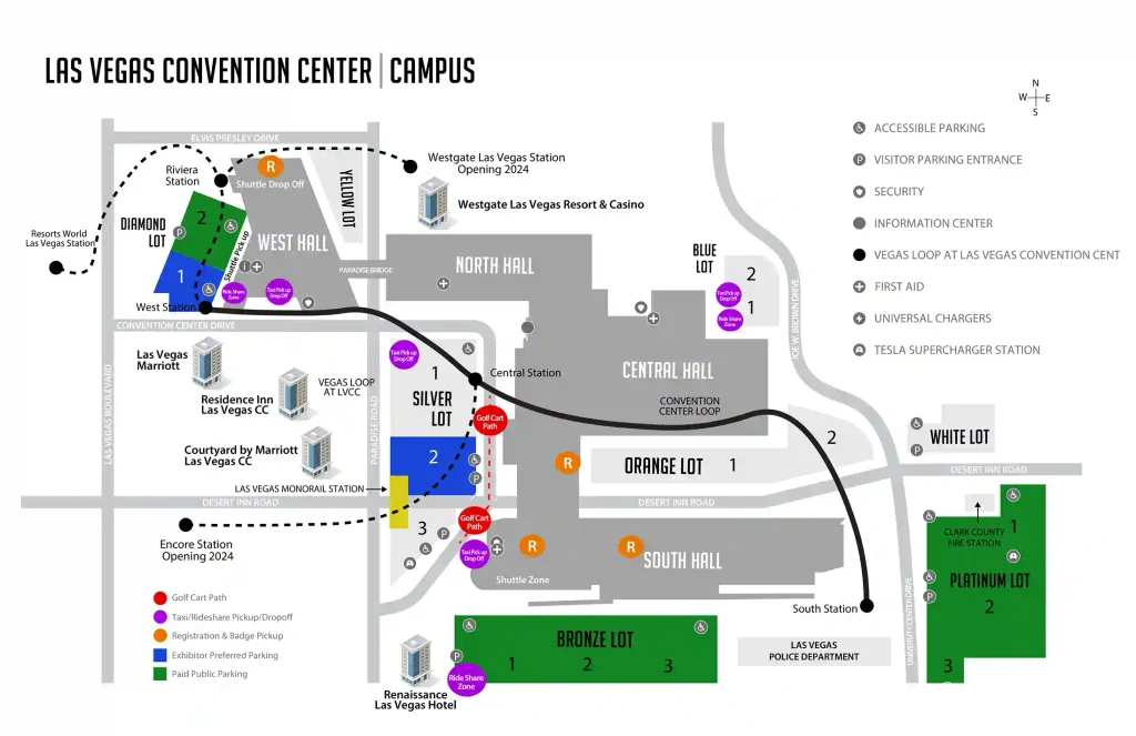 Las Vegas Convention Center Map