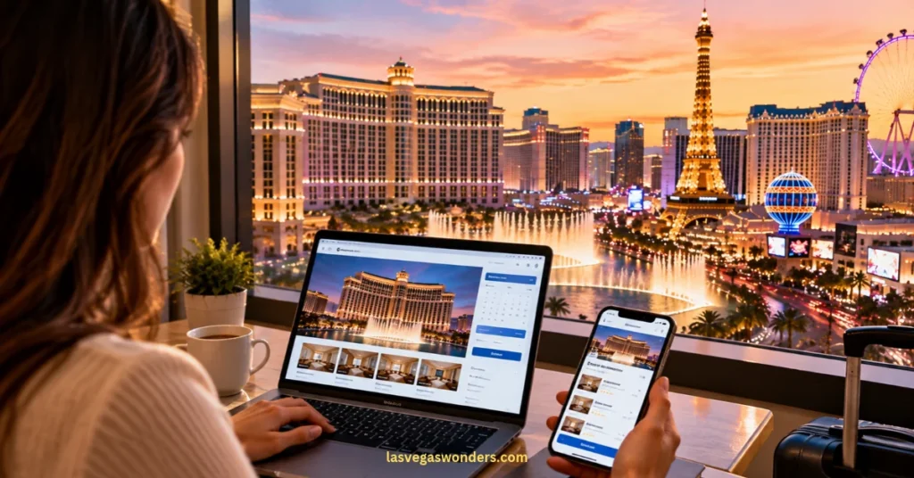 Las Vegas Hotel Booking - Direct vs. Booking.com