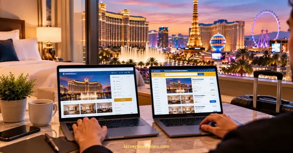 Las Vegas Hotel Booking - Direct vs. Expedia
