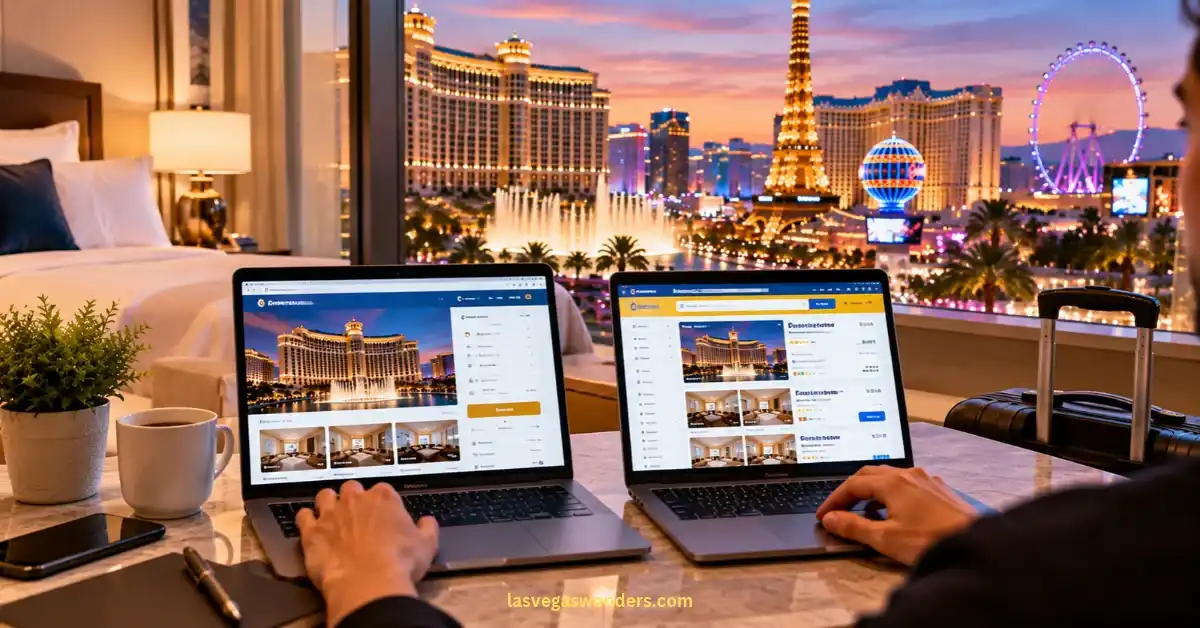 Las Vegas Hotel Booking - Direct vs. Expedia