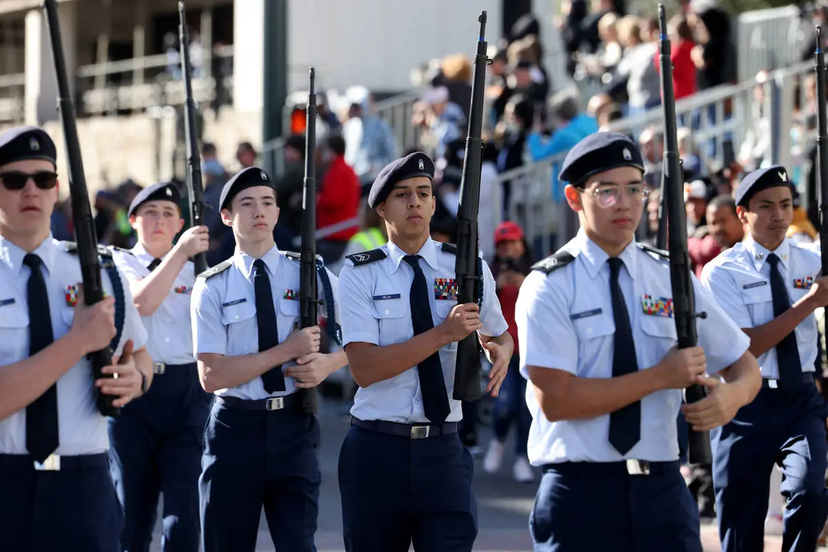 Veterans Day Parade in Las Vegas